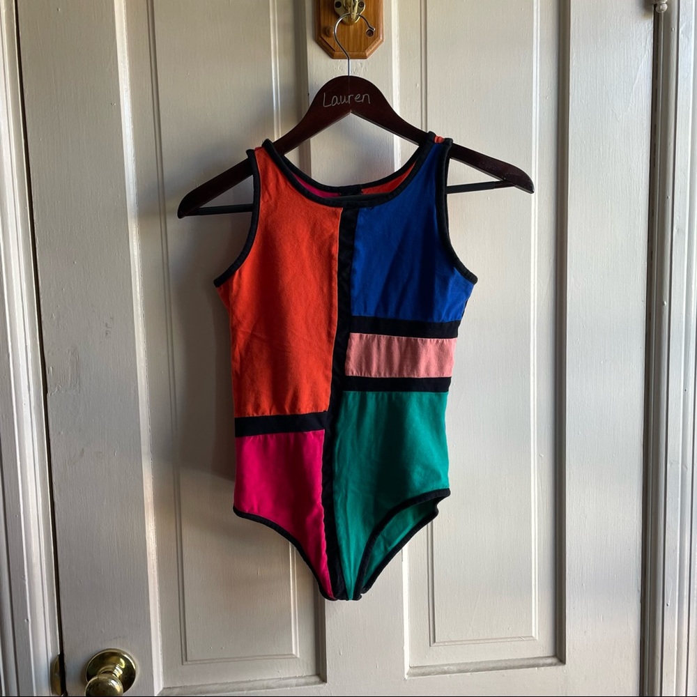 Geometric Cotton Bodysuit